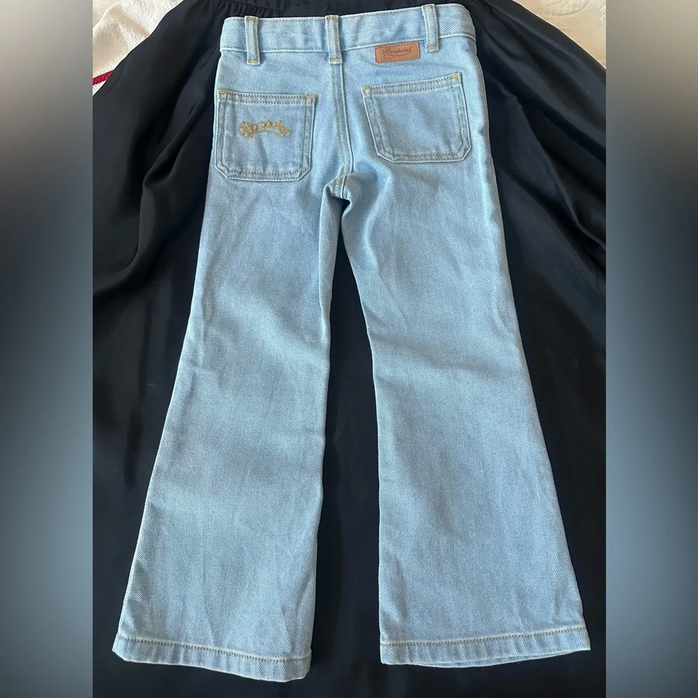 BONPOINT Bestie Flared Denim Jeans Size 4T